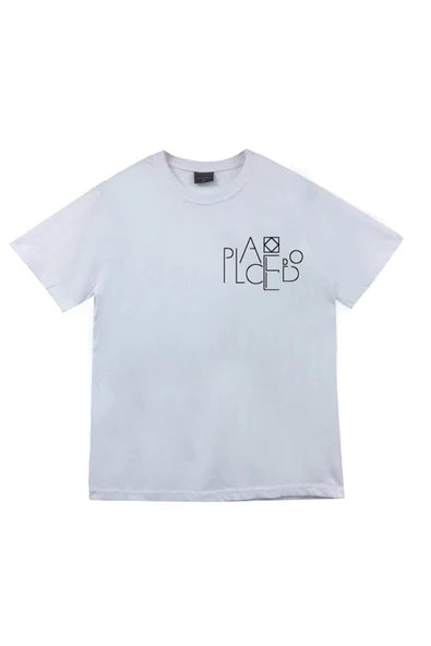 fame-stoned Placebo Baskılı Unisex %100 Pamuk Beyaz T-shirt