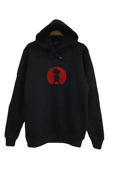 fame-stoned Dragon Ball Z Anime Kapüşonlu Sweatshirt