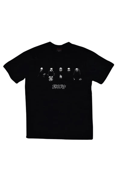 fame-stoned  Exodus Baskılı T-shirt