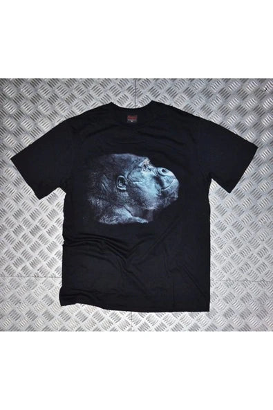 fame-stoned  Goril Baskılı T-shirt