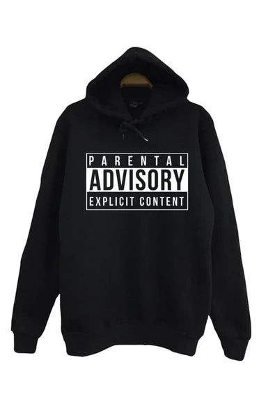 fame-stoned Parental Advısory Baskılı Sweatshirt