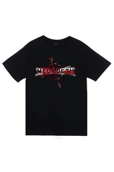 fame-stoned Megadeth Baskılı Unisex %100 Pamuk T-shirt