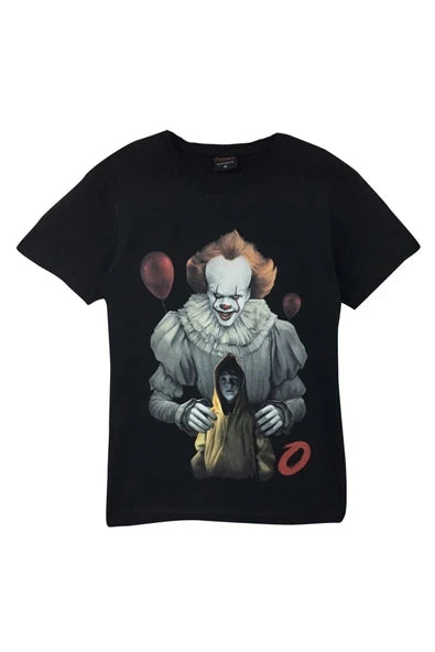 fame-stoned  I.t Baskılı Unisex %100 Pamuk Siyah T-shirt