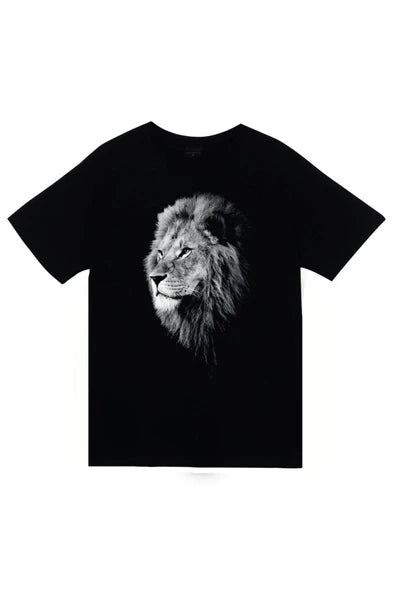 fame-stoned  Unisex Siyah Baskılı T-Shirt