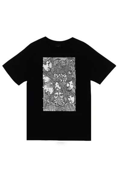 fame-stoned  Pink Floyd Baskılı T-shirt
