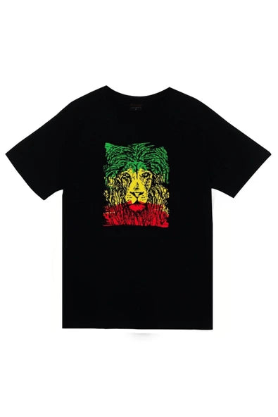 fame-stoned  Aslan Baskılı T-shirt