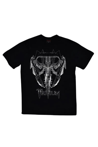fame-stoned  Trivium Baskılı T-shirt