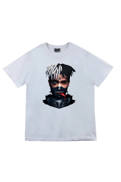 fame-stoned  Unisex Beyaz Baskılı T-shirt