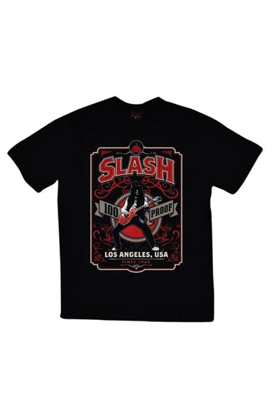 fame-stoned  Guns N Roses Baskılı Unisex %100 Pamuk Siyah T-shirt