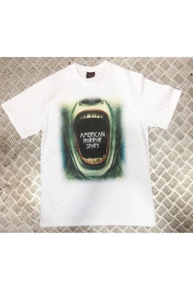 fame-stoned  Amerıcan Horror Story Baskılı T-shirt