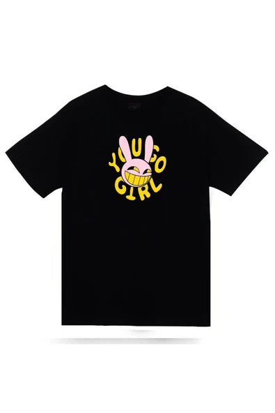 fame-stoned  The Amazing Digital Circus Baskılı %100 Pamuk Unisex Mavi T-shirt