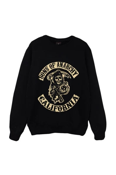 fame-stoned Sons Of Anarchy Baskılı Sweatshirt