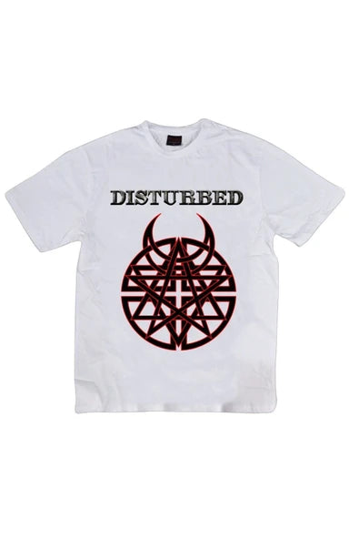 fame-stoned  Disturbed Baskılı T-shirt