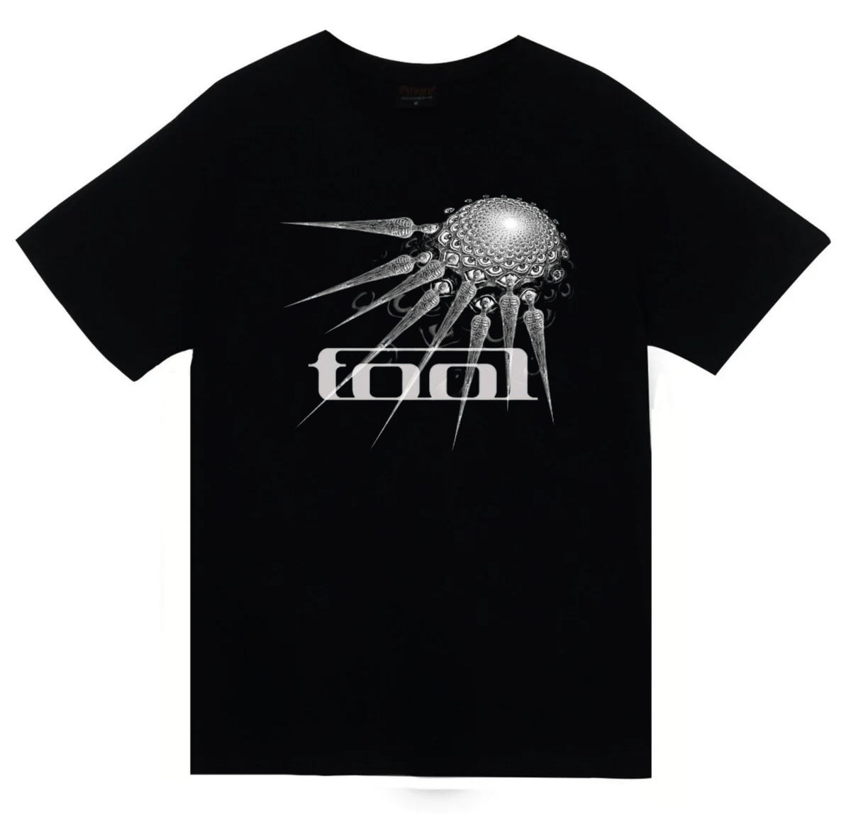 Tool Müzik Grubu - 10,000 Days baskılı siyah tişört