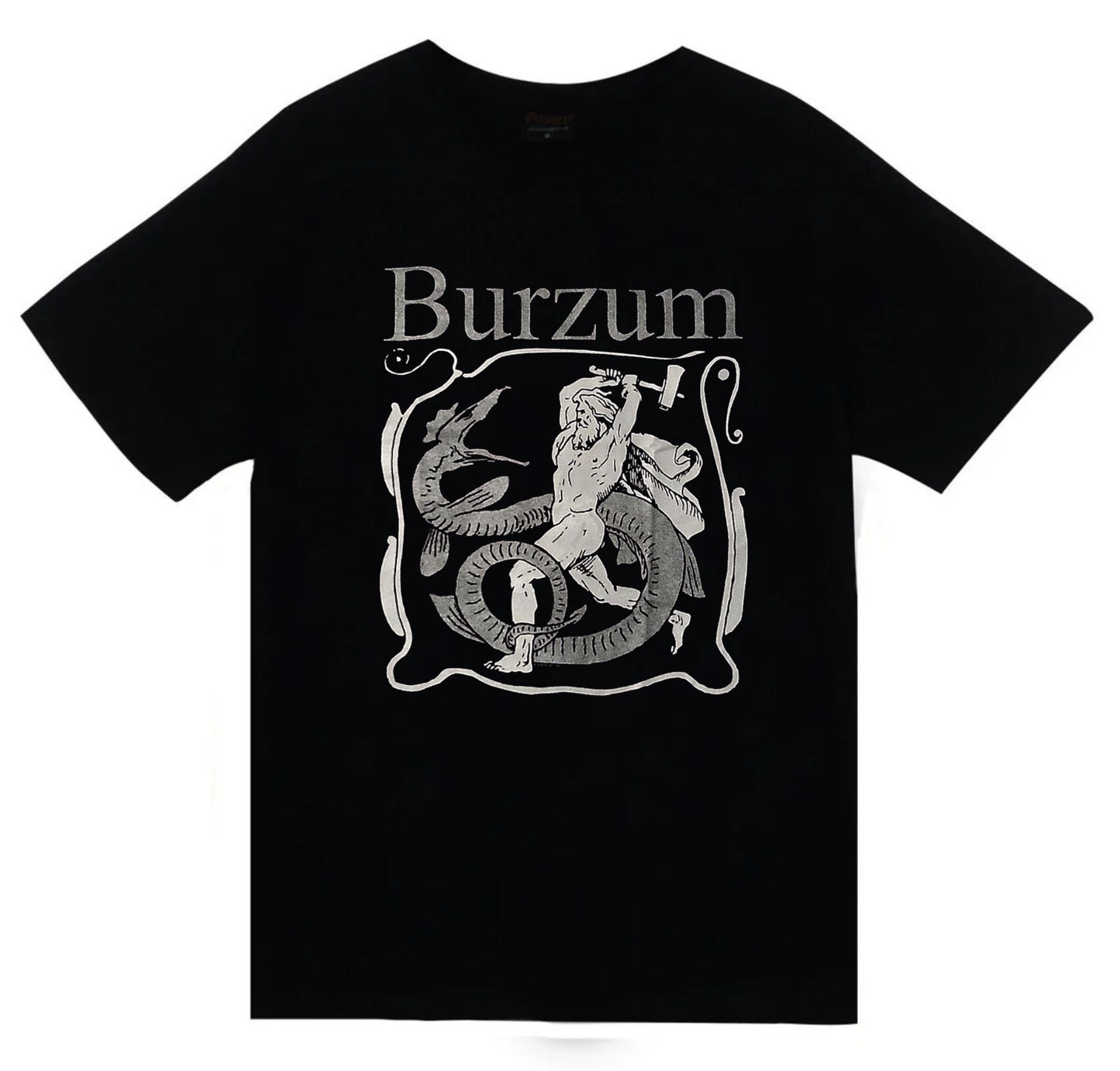 Burzum Müzik Grubu - Serpent Slayer Unisex %100 Pamuk Siyah T-shirt