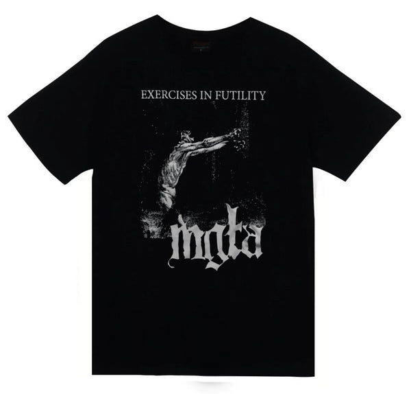Mgła - Black Metal - Exercises in Futility baskılı siyah tişört