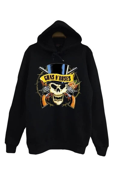 fame-stoned Guns N Roses Baskılı Sweatshirt