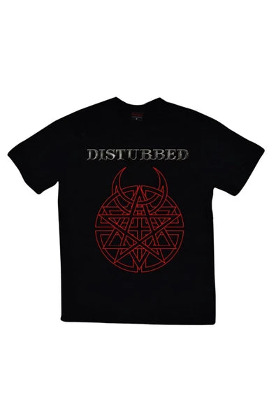 fame-stoned  Disturbed Baskılı T-shirt