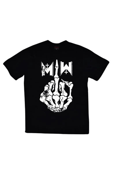 fame-stoned Motionless In White Baskılı T-shirt