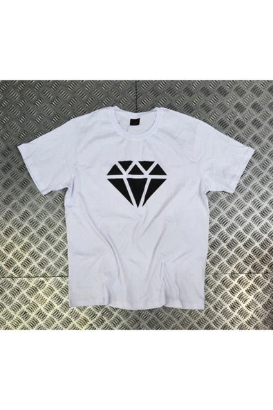 fame-stoned  Dıamond Baskılı T-shirt