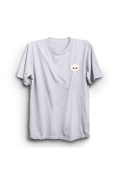 fame-stoned  Stray Kids Skzoo Karakter Baskılı Unisex %100 Pamuk Beyaz T-shirt