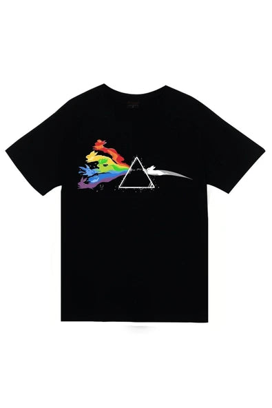 fame-stoned Pink Floyd Baskılı T-shirt