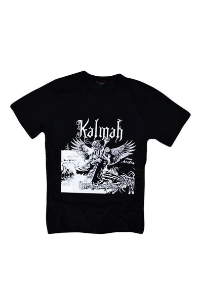 fame-stoned  Kalmah Baskılı T-shirt
