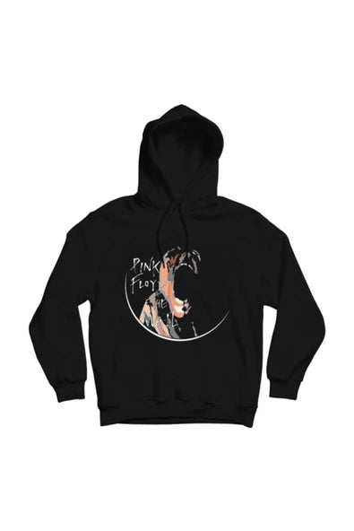 fame-stoned Pink Floyd Baskılı Kapşonlu Sweatshirt