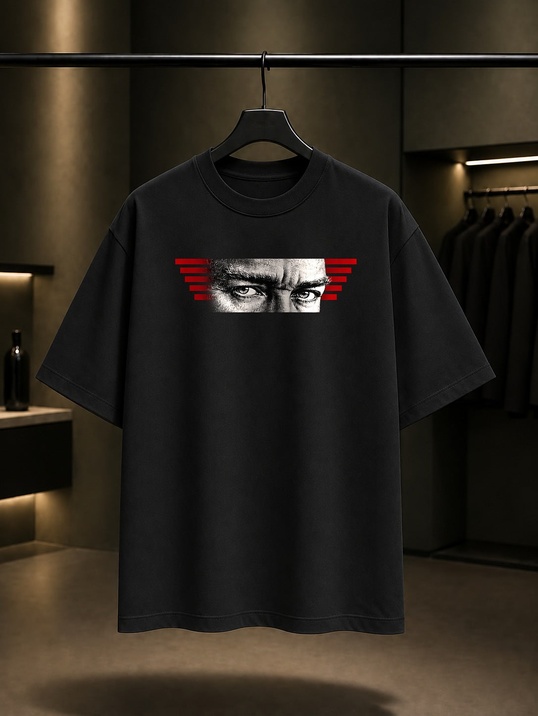 Optical Gaze Baskılı Unisex %100 Pamuk Tişört