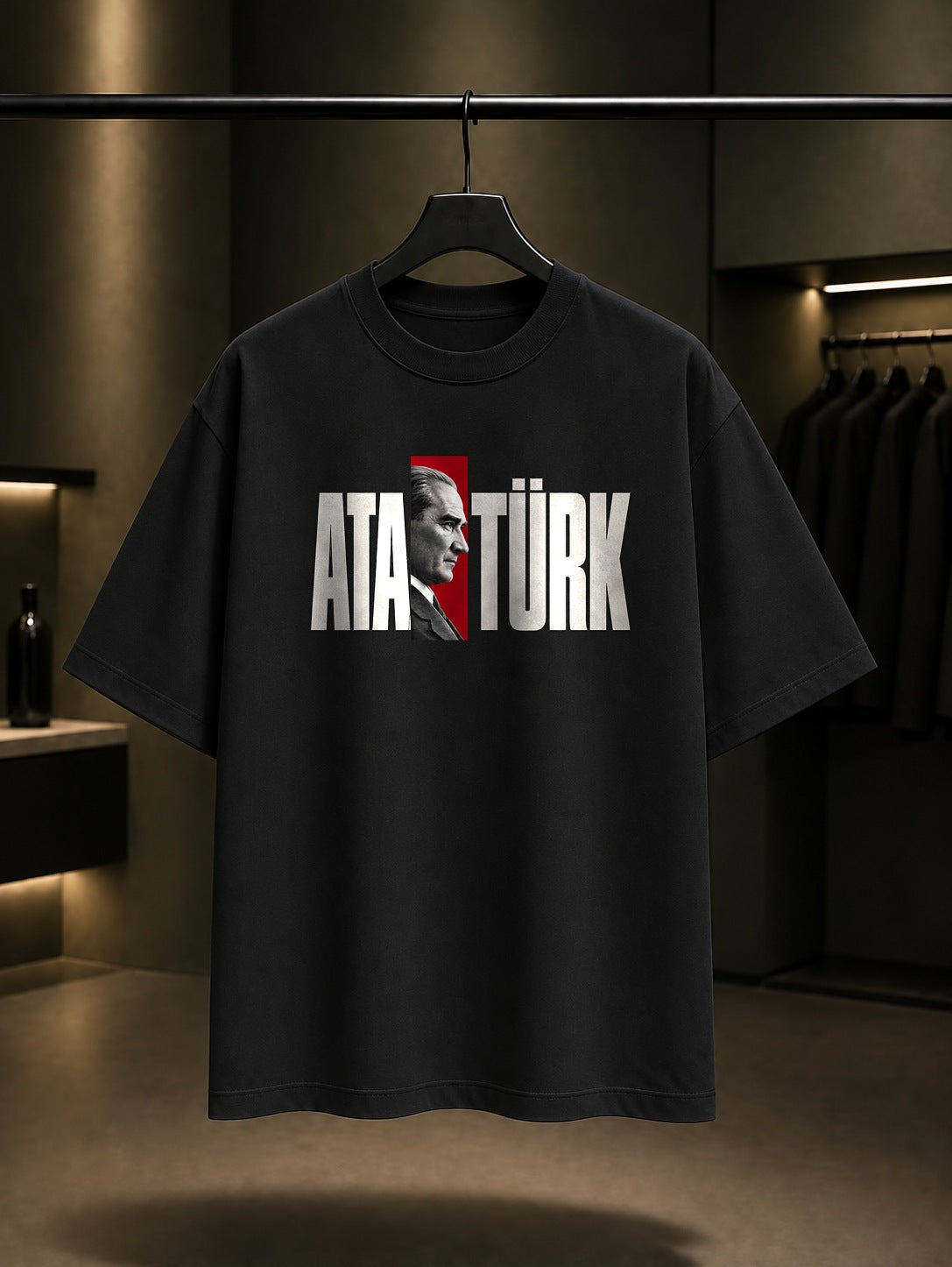 Name Aperture Baskılı Unisex %100 Pamuk Tişört