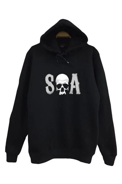 fame-stoned Sons Of Anarchy Baskılı Kapüşonlu Sweatshirt