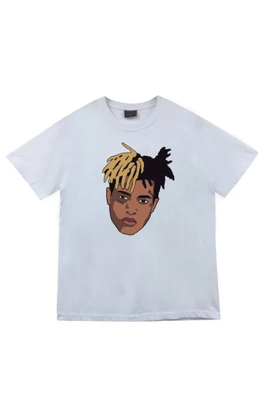 fame-stoned  Unisex Beyaz Baskılı T-shirt