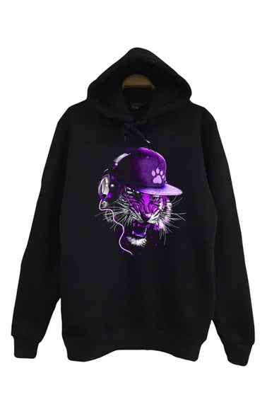 fame-stoned Aslan Dj Baskılı Çocuk Sweatshirt