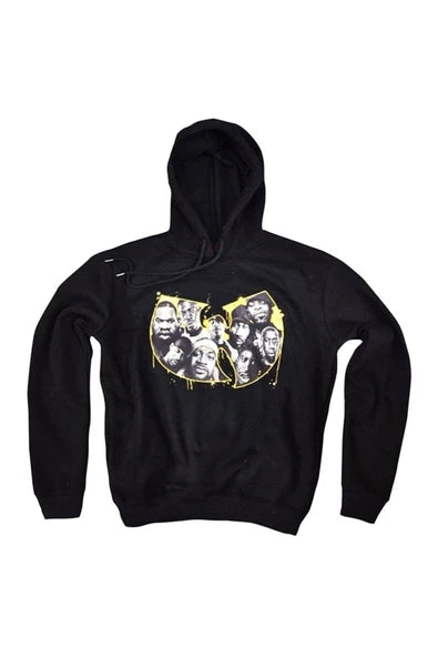 fame-stoned Çocuk Siyah Wutang Baskılı Sweatshirt