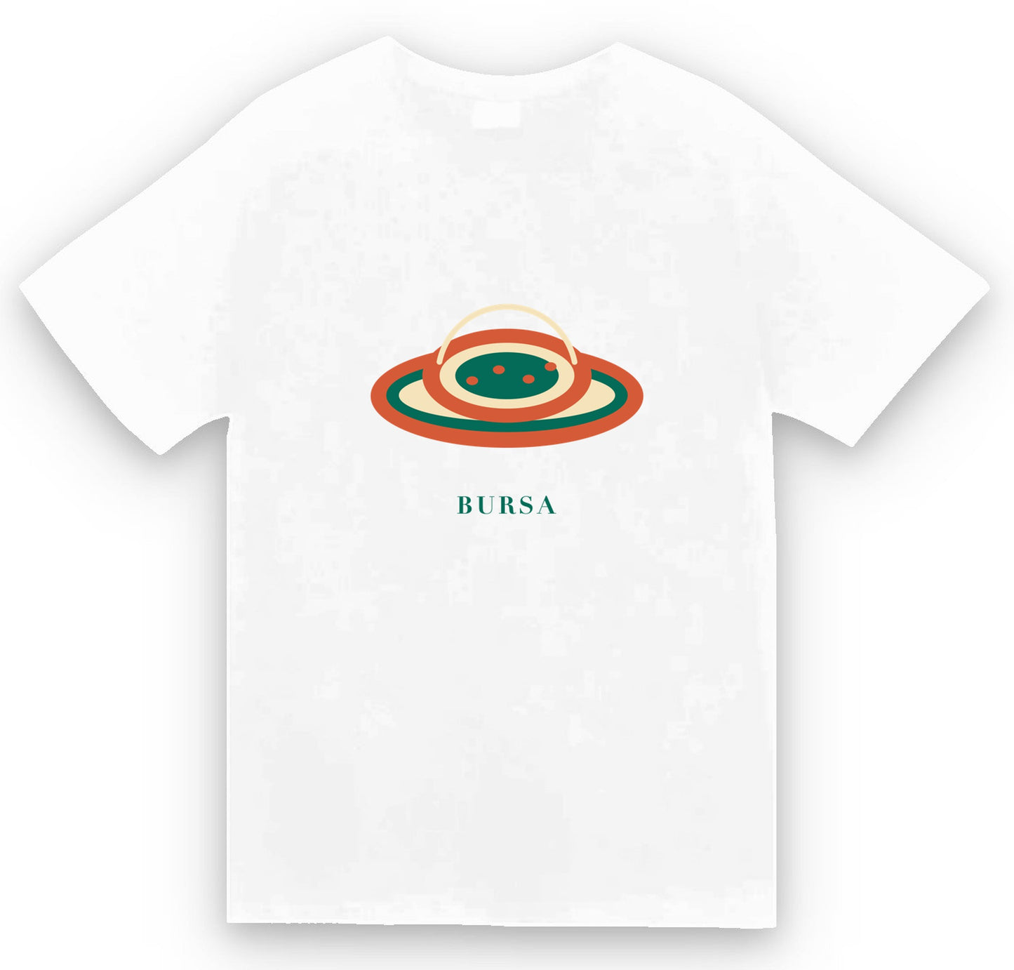 Bursa Cantık baskılı beyaz t-shirt