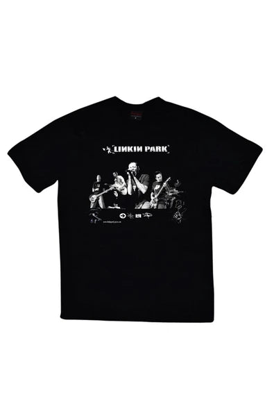 fame-stoned  Linkin Park Baskılı Unisex %100 Pamuk T-shirt