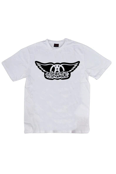 fame-stoned  Aerosmith Baskılı T-shirt
