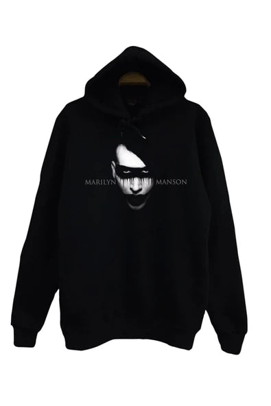 fame-stoned Marilyn Manson Baskılı Çocuk Sweatshirt