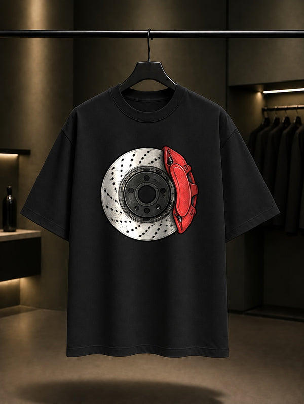 Mini Fren Baskılı Unisex %100 Pamuk Tişört · Otomobil