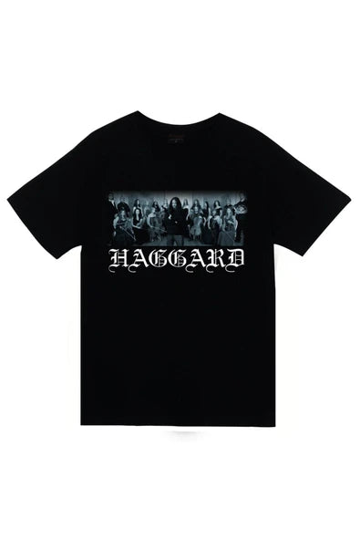 fame-stoned Erkek Siyah Haggard Baskılı T-Shirt