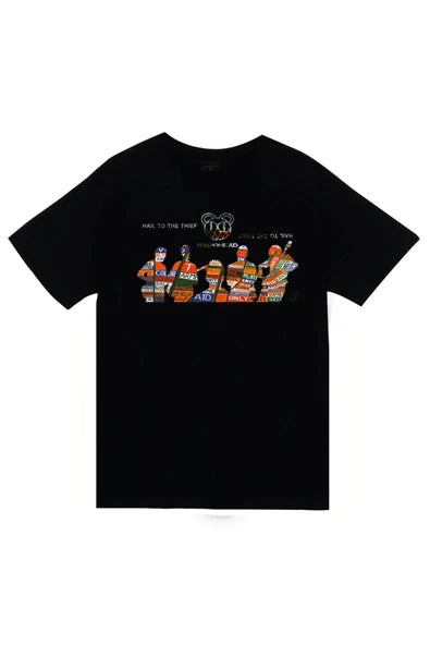 fame-stoned Radiohead Baskılı T-shirt
