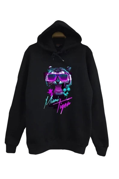 fame-stoned Kaplan Baskılı Çocuk Sweatshirt