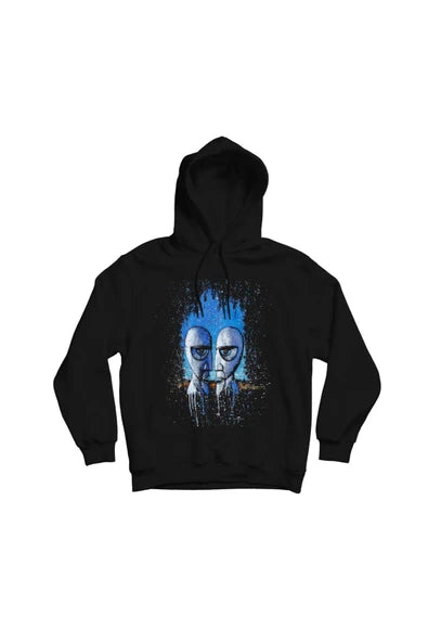 fame-stoned Pink Floyd Baskılı Kapşonlu Sweatshirt