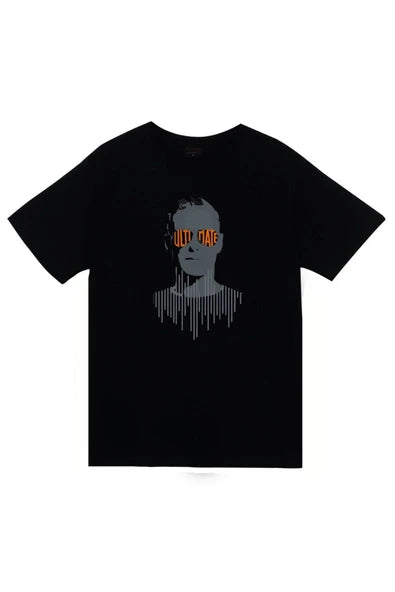 fame-stoned  Bryan Adams Baskılı Unisex %100 Pamuk Siyah T-shirt