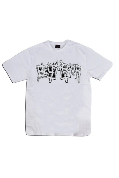 fame-stoned  Belphegor Baskılı T-shirt