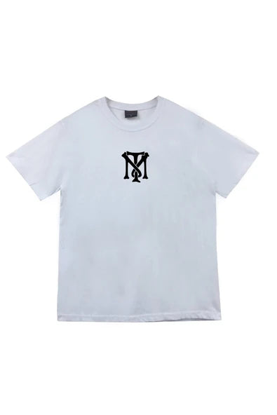 fame-stoned  Scarface Tony Montana Baskılı Unisex %100 Pamuk Beyaz T-shirt