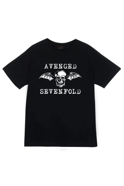 fame-stoned  Avenged Sevenfold Baskılı Unisex %100 Pamuk T-shirt