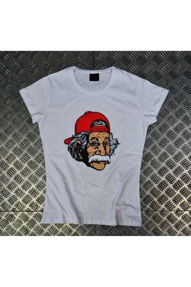 fame-stoned  Albert Eınsteın Baskılı T-shirt