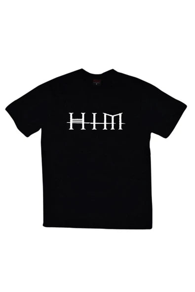 fame-stoned  Him Baskılı Unisex %100 Pamuk Beyaz T-shirt