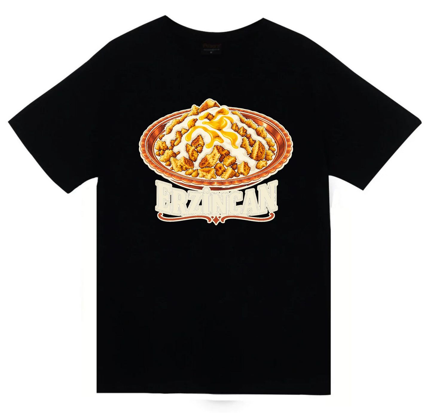 Erzincan Babikko baskılı siyah t-shirt